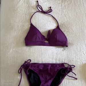 Victoria Secret purple bathing suit